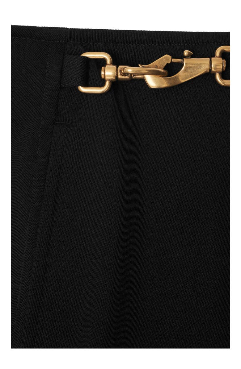 Burberry Wool Mini Skirt, Alternate, color, 