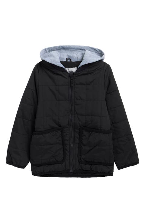 Kids' Brushed Micro Midweight Quilted Jacket