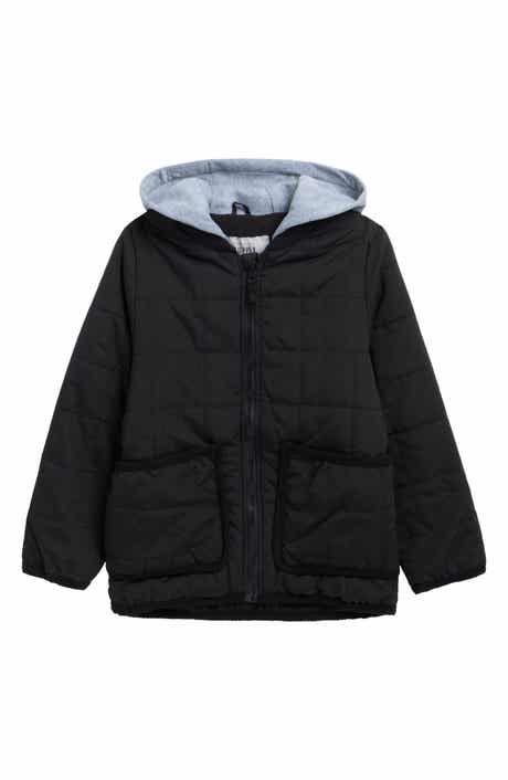 Kids' Brushed Micro Midweight Quilted Jacket