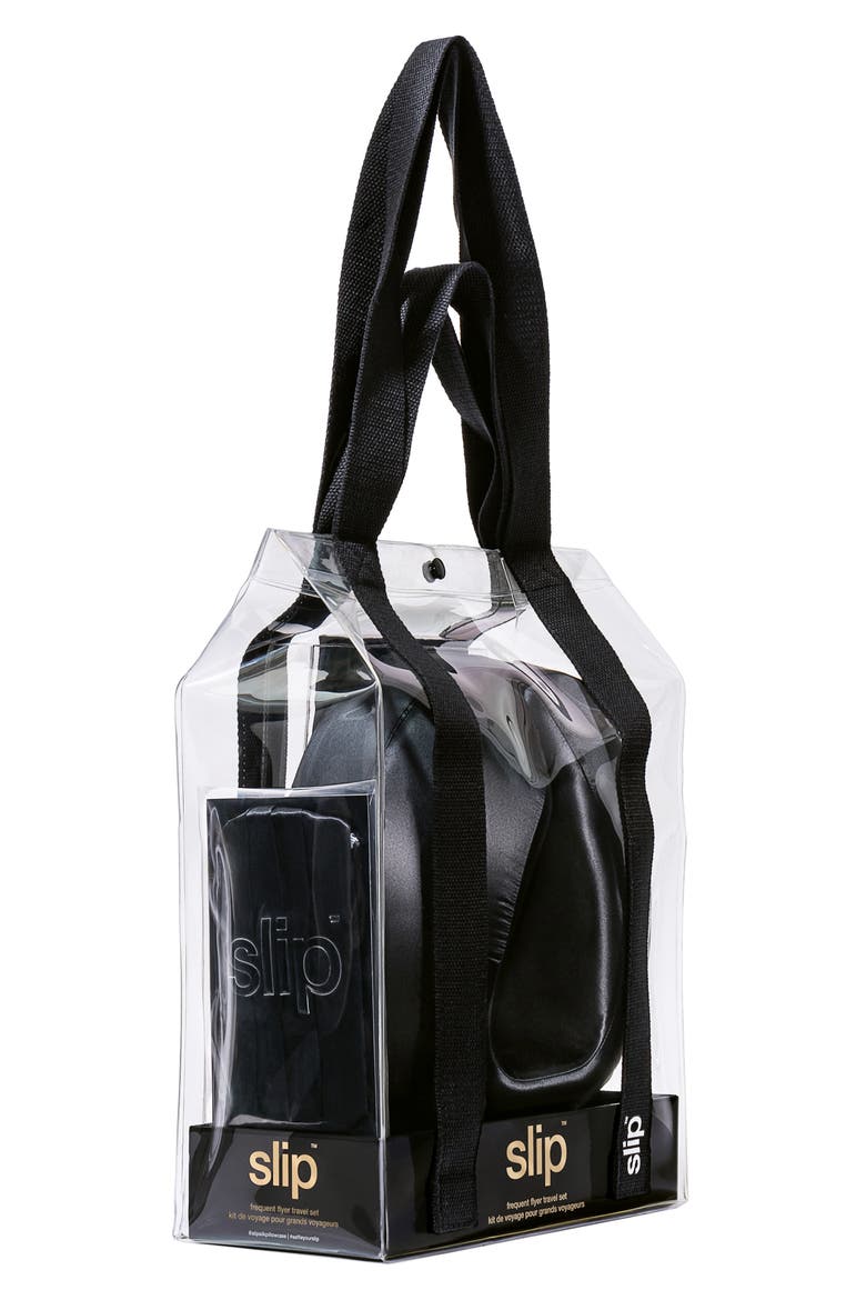 Frequent Flyer Travel Set, Alternate, color, BLACK