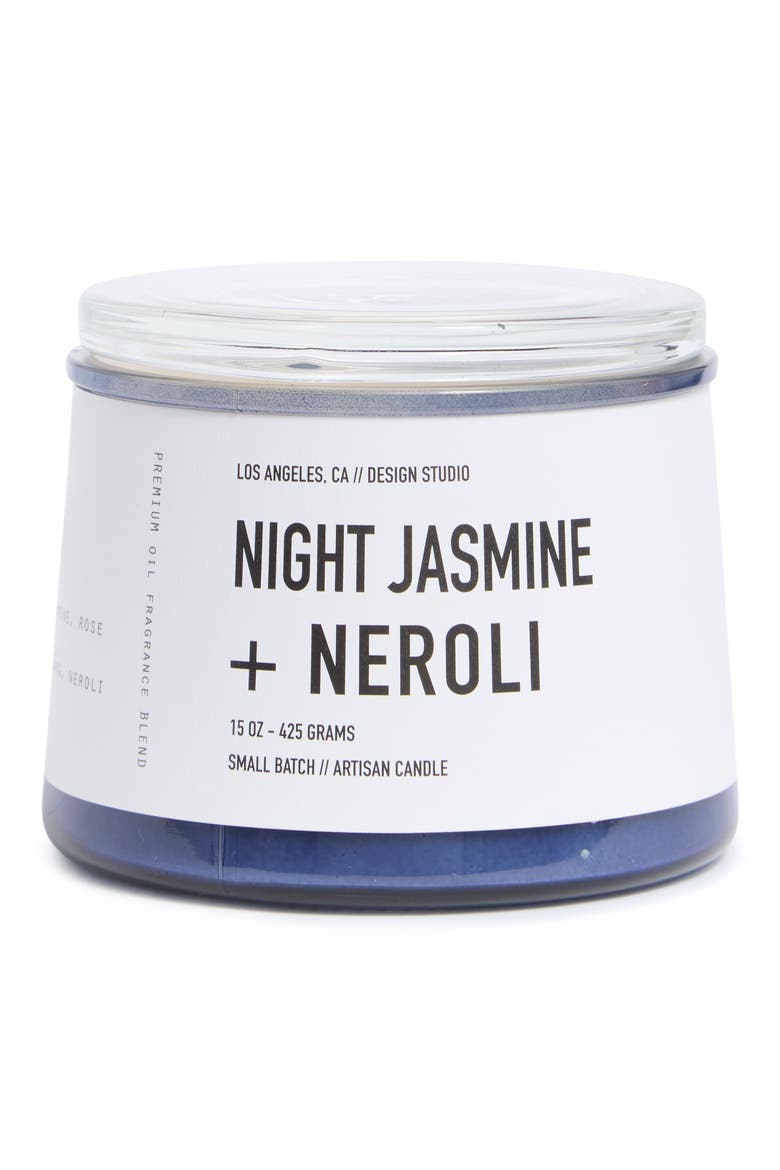Night Jasmine & Neroli Candle, Main, color, MIDNIGHT JASMINE N NEROLI