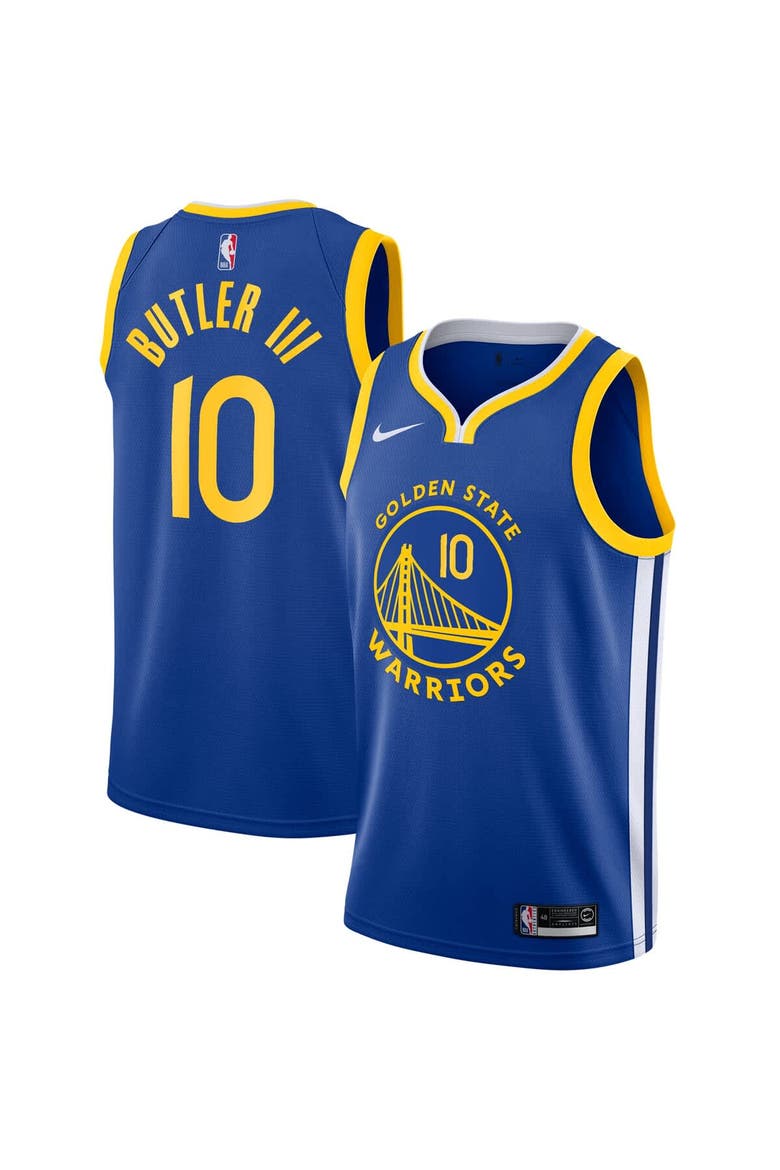 Youth Nike Jimmy Butler III Royal Golden State Warriors Swingman Jersey - Icon Edition, Alternate, color, Royal