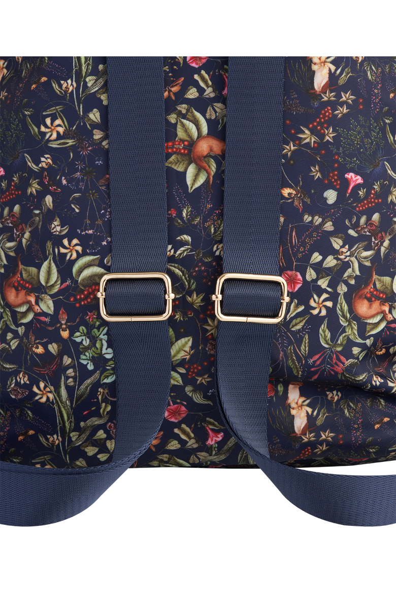 Fable England Wolf Garden Large Navy Backpack, Alternate, color, Navy