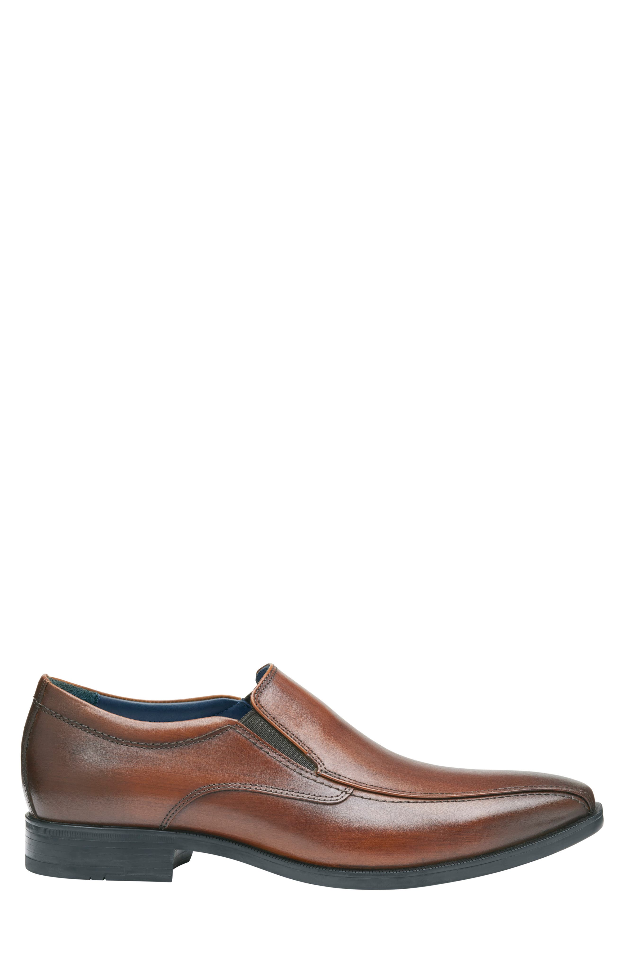 Gibbons Run Off Loafer, Alternate, color, BROWN FULL GRAIN