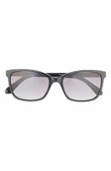53mm tabitha rectangle sunglasses