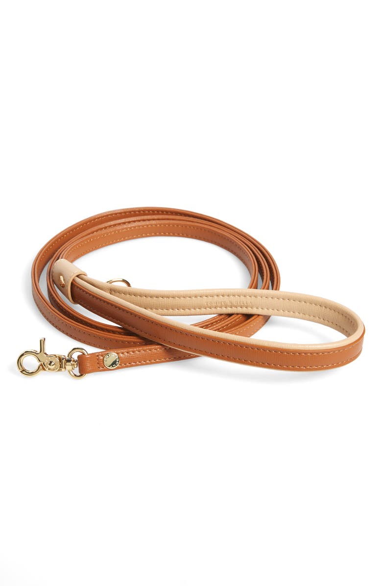 TOMMY AND BELLA Tommy & Bella Signature Collection Leather Dog Leash, Main, color, 