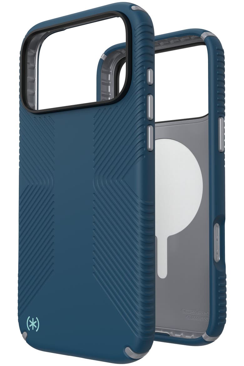 Presidio2 Grip MagSafe Case, Main, color, Medium Blue
