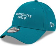 New Era Men's New Era Turquoise Manchester United Seasonal 9FORTY Adjustable Hat