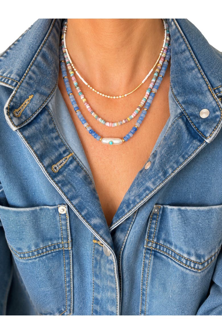 Harbor Lights Necklace Bundle, Main, color, Blue