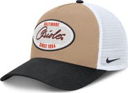Nike Men's Nike Khaki/Black Baltimore Orioles Rise A-Frame Trucker Adjustable Hat