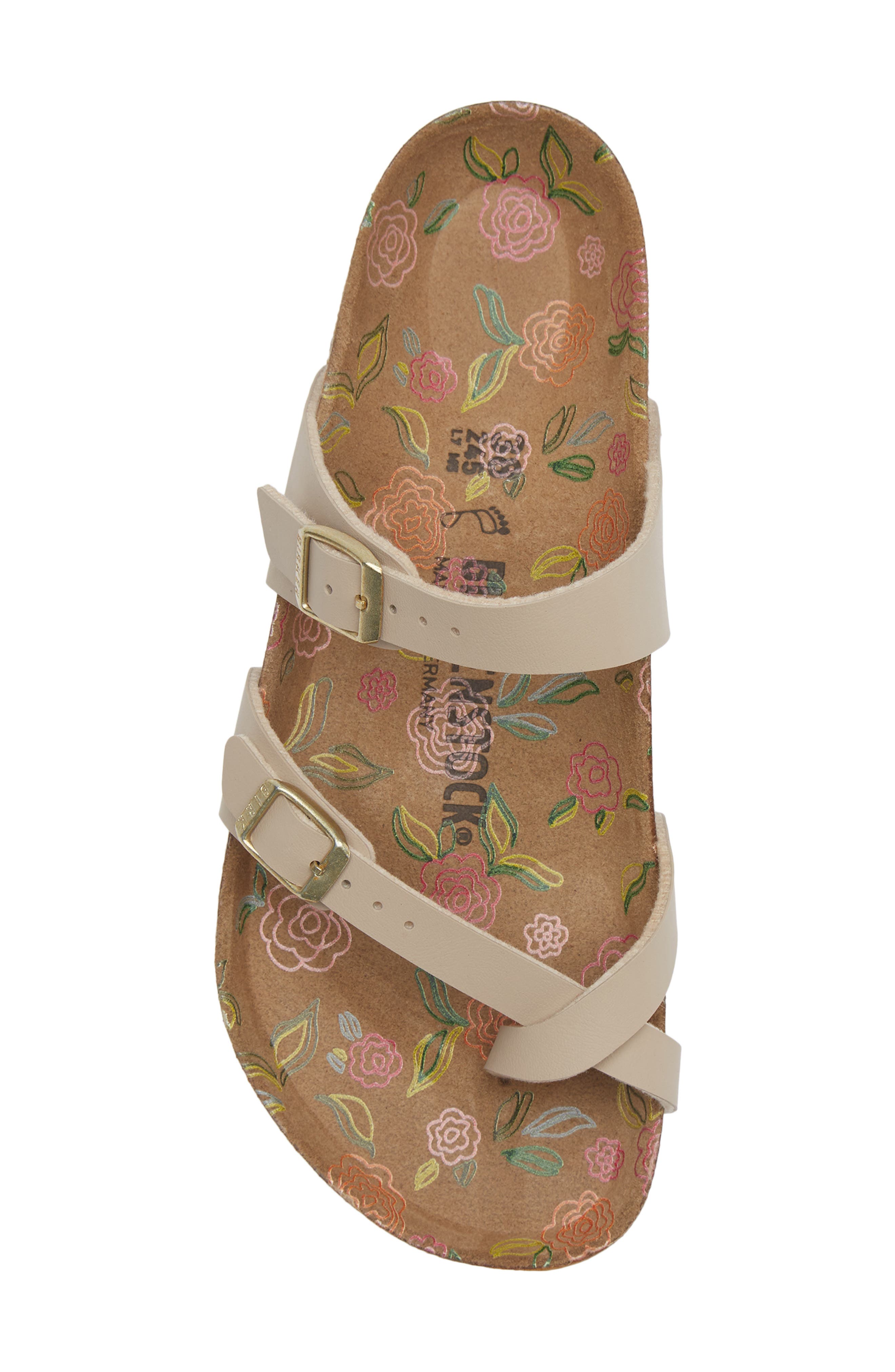Birkenstock Mayari Printed Footbed Sandal, Alternate, color, Sandcastle