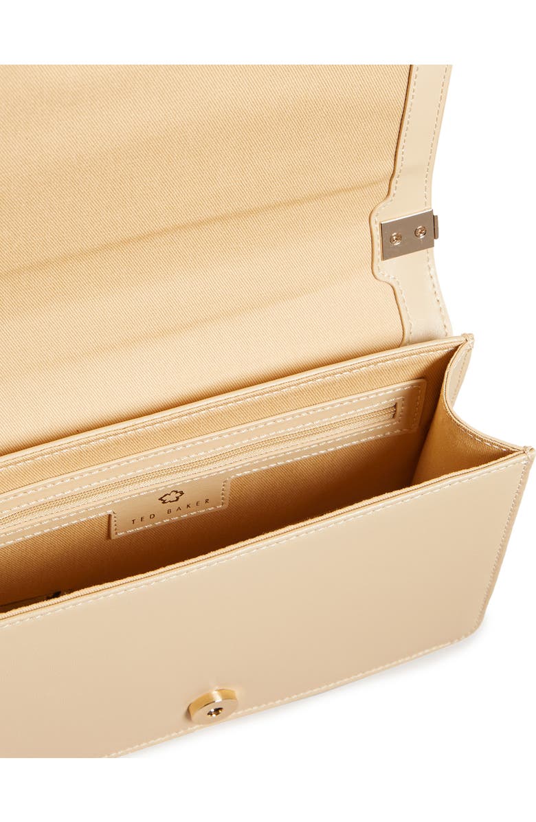 Ted Baker London Jorjey Flower Eyelet Flap Crossbody Bag, Alternate, color,