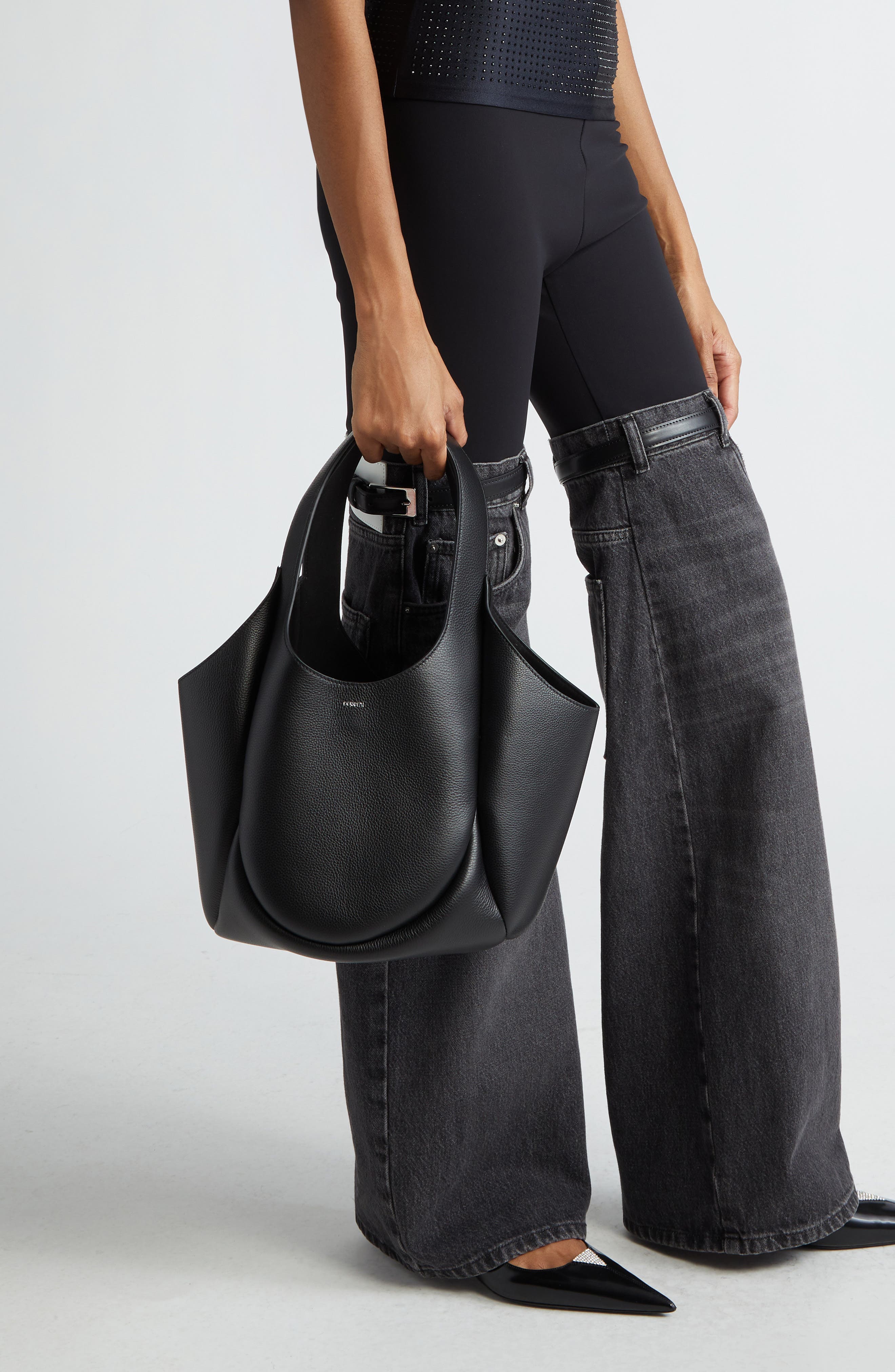 Coperni Swipe Leather Bucket Bag (Women) | Nordstromrack