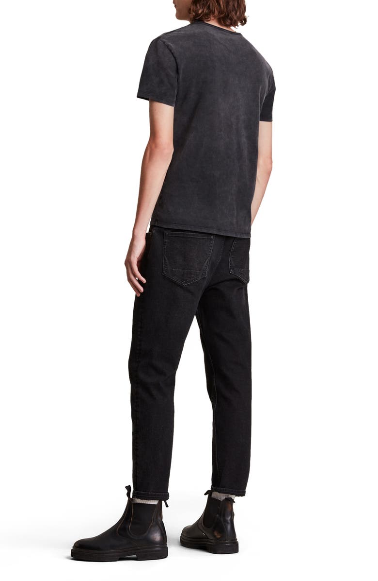 AllSaints Bodega Solid Crewneck T-Shirt, Alternate, color, 