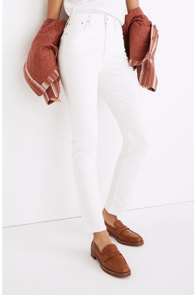 The High-Rise Perfect Vintage Jean, Alternate, color, TILE WHITE
