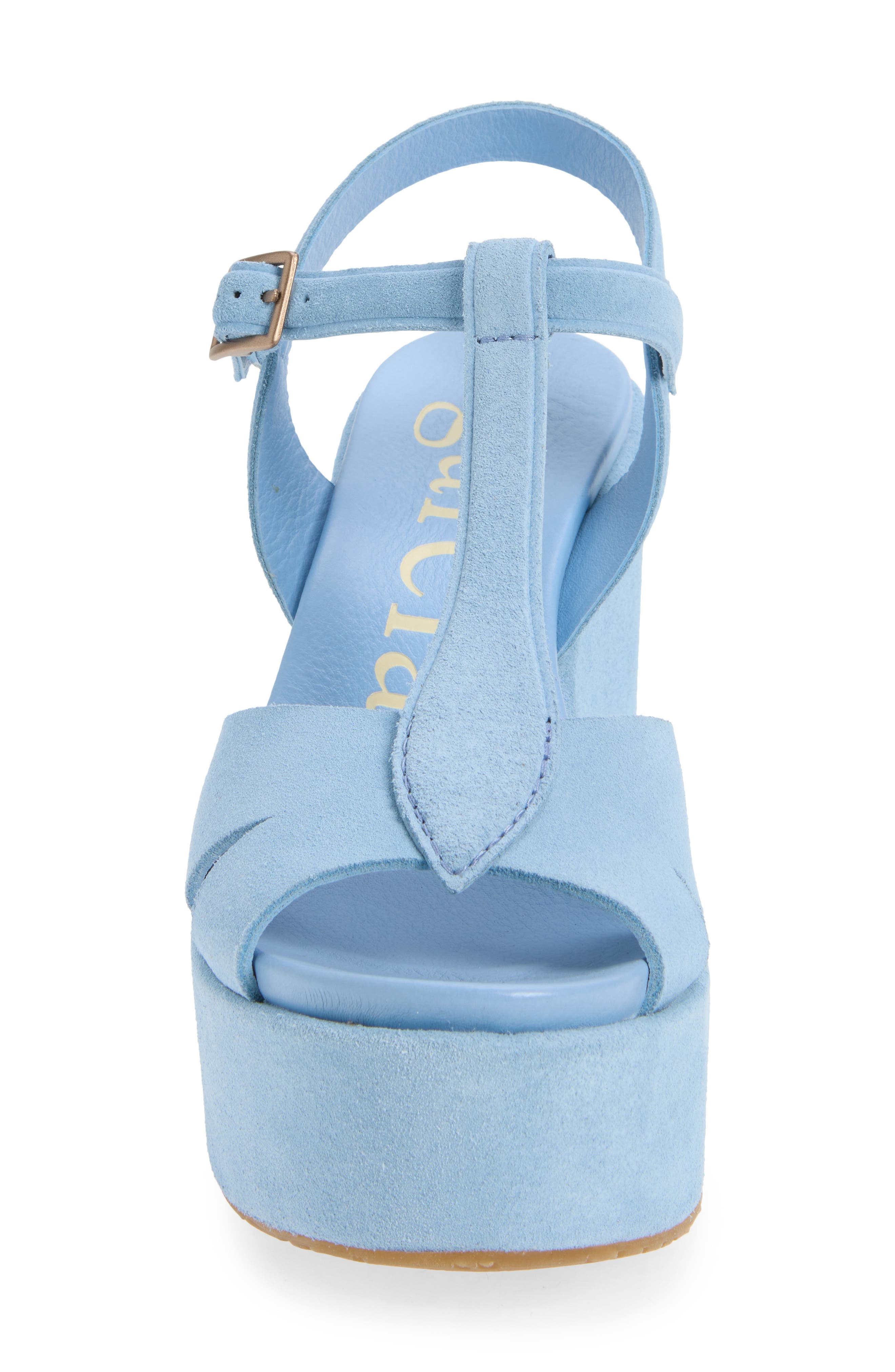 Pedro Garcia Domiel Platform Wedge Sandal, Alternate, color, Sky