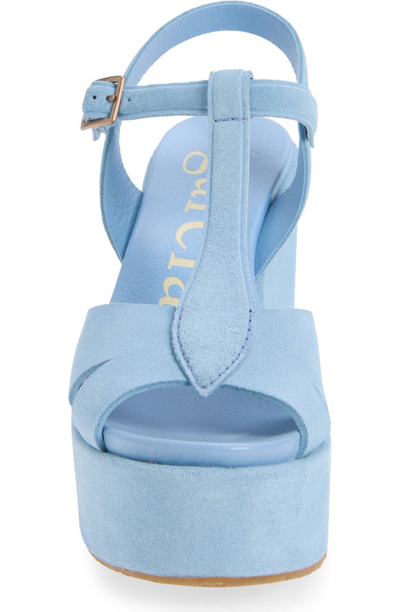 Pedro Garcia Domiel Platform Wedge Sandal, Alternate, color, Sky