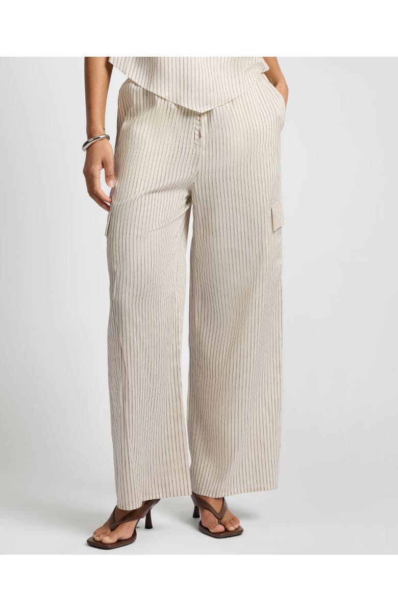 Onia Cargo Pant, Main, color, Cream/Black