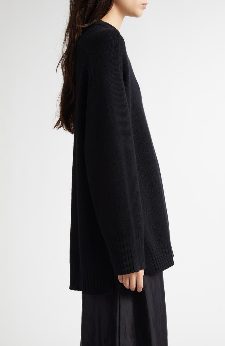 LOULOU DE SAISON Safi Step Hem Wool 
Cashmere Sweater, Alternate, color, 