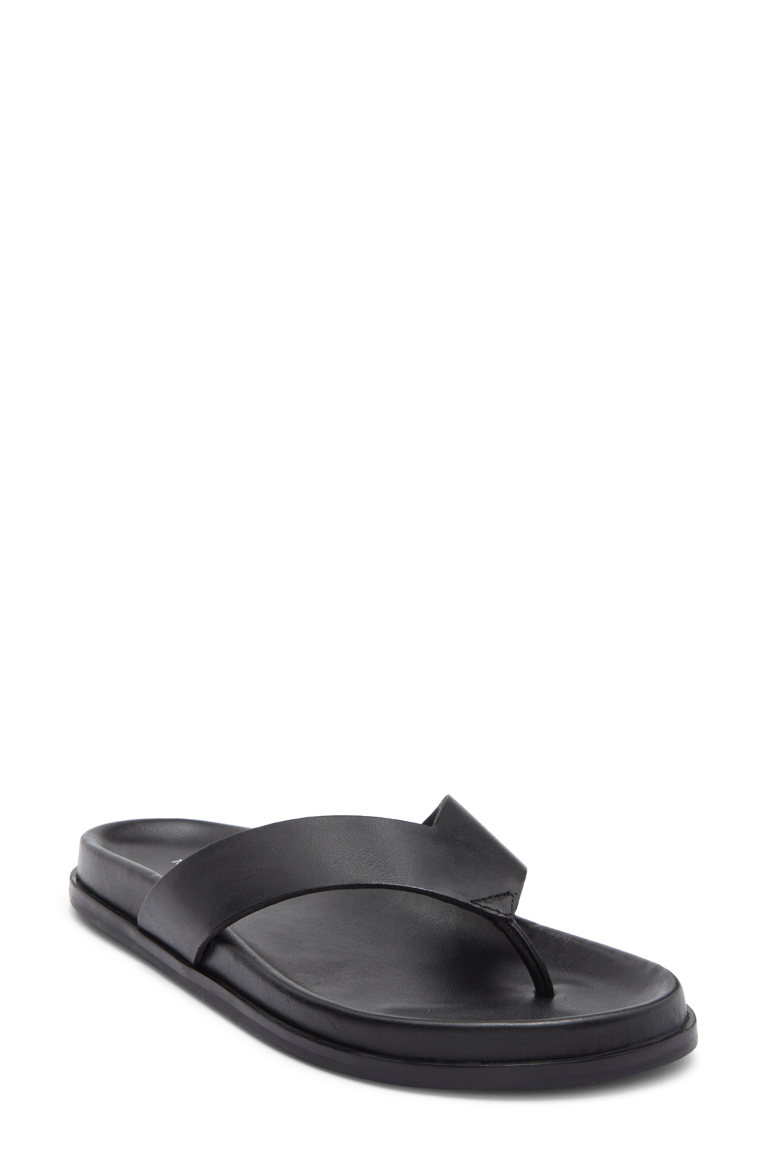 Tony Bianco Loop Flip Flop, Main, color, Black