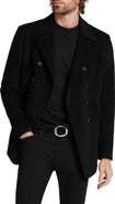 John Varvatos Hart Double Breasted Peacoat