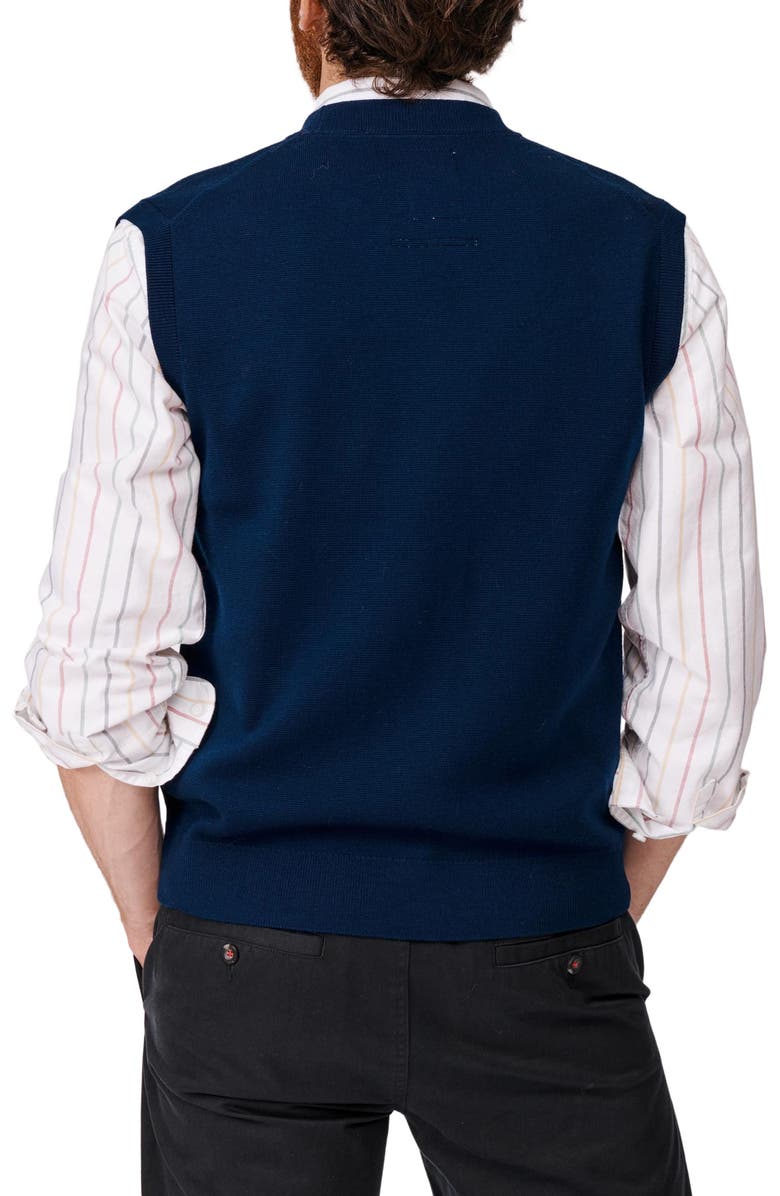 Aubin Portman 100% Wool Waistcoat, Alternate, color,