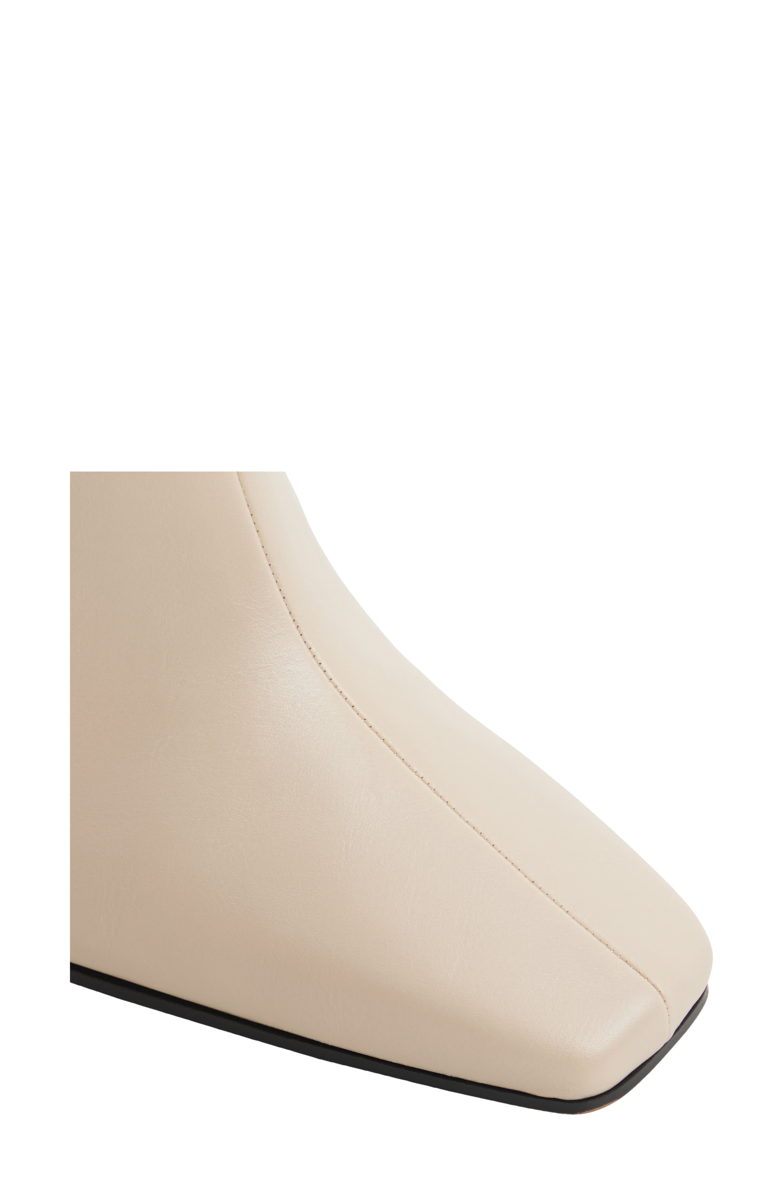 Myaa Bootie, Alternate, color, BONE