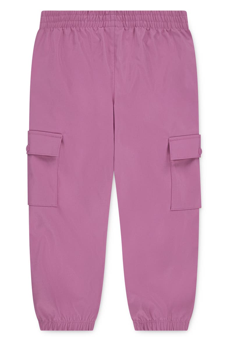 Kids' Water Repellent Cargo Joggers, Alternate, color, MAGIC FLAMINGO