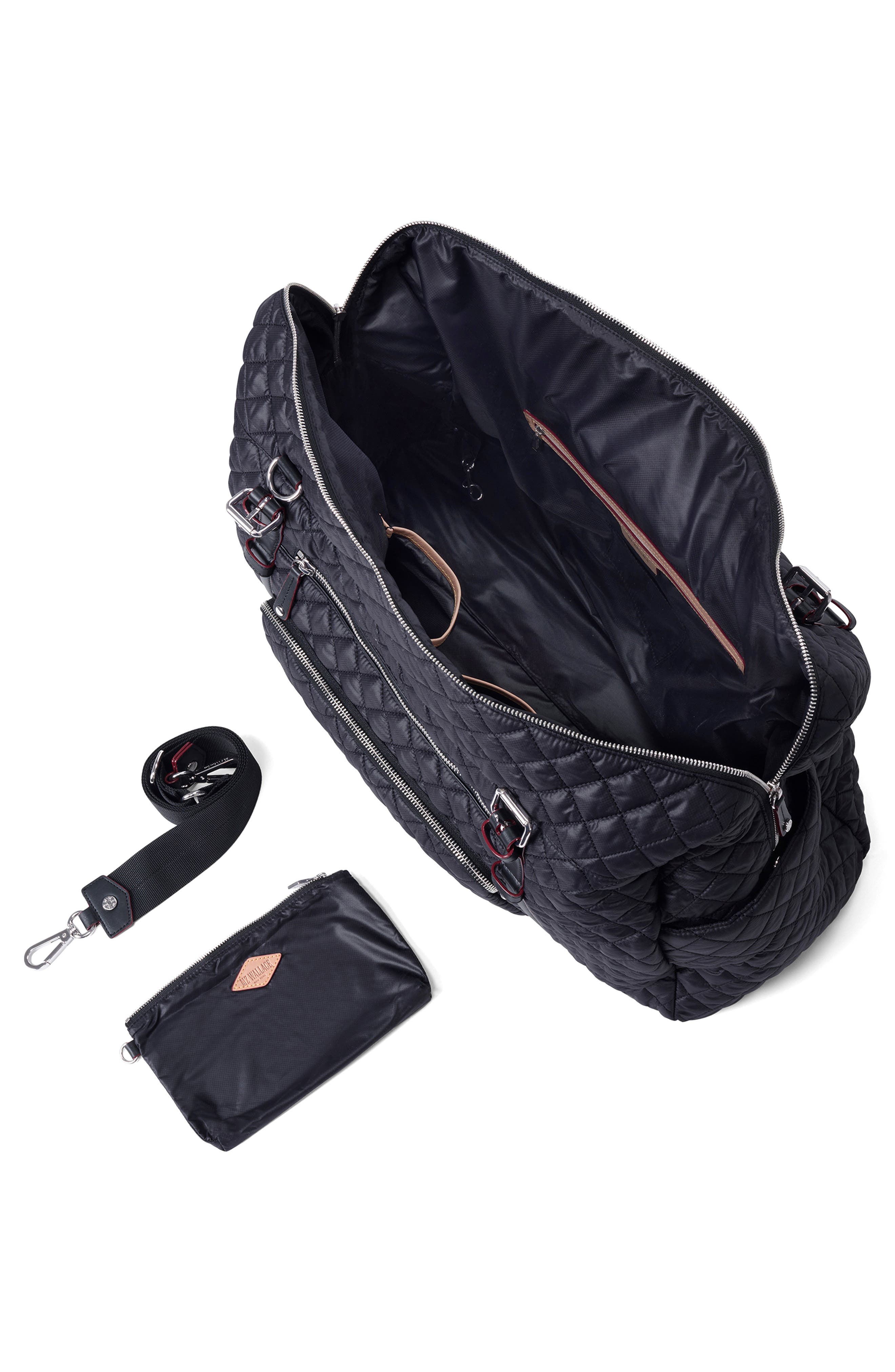 MZ Wallace Crosby Carry-On Duffle Bag, Alternate, color, 