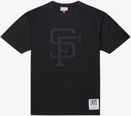 Mitchell & Ness Men Mitchell & Ness Black San Francisco Giants Cooperstown Collection Phantom T-Shirt