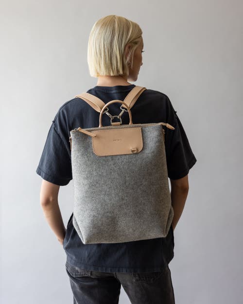 Graf & Lantz Graf Lantz Bedford Merino Wool Backpack In Granite