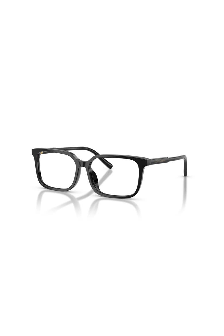 51mm Square optical glasses, Main, color, Black