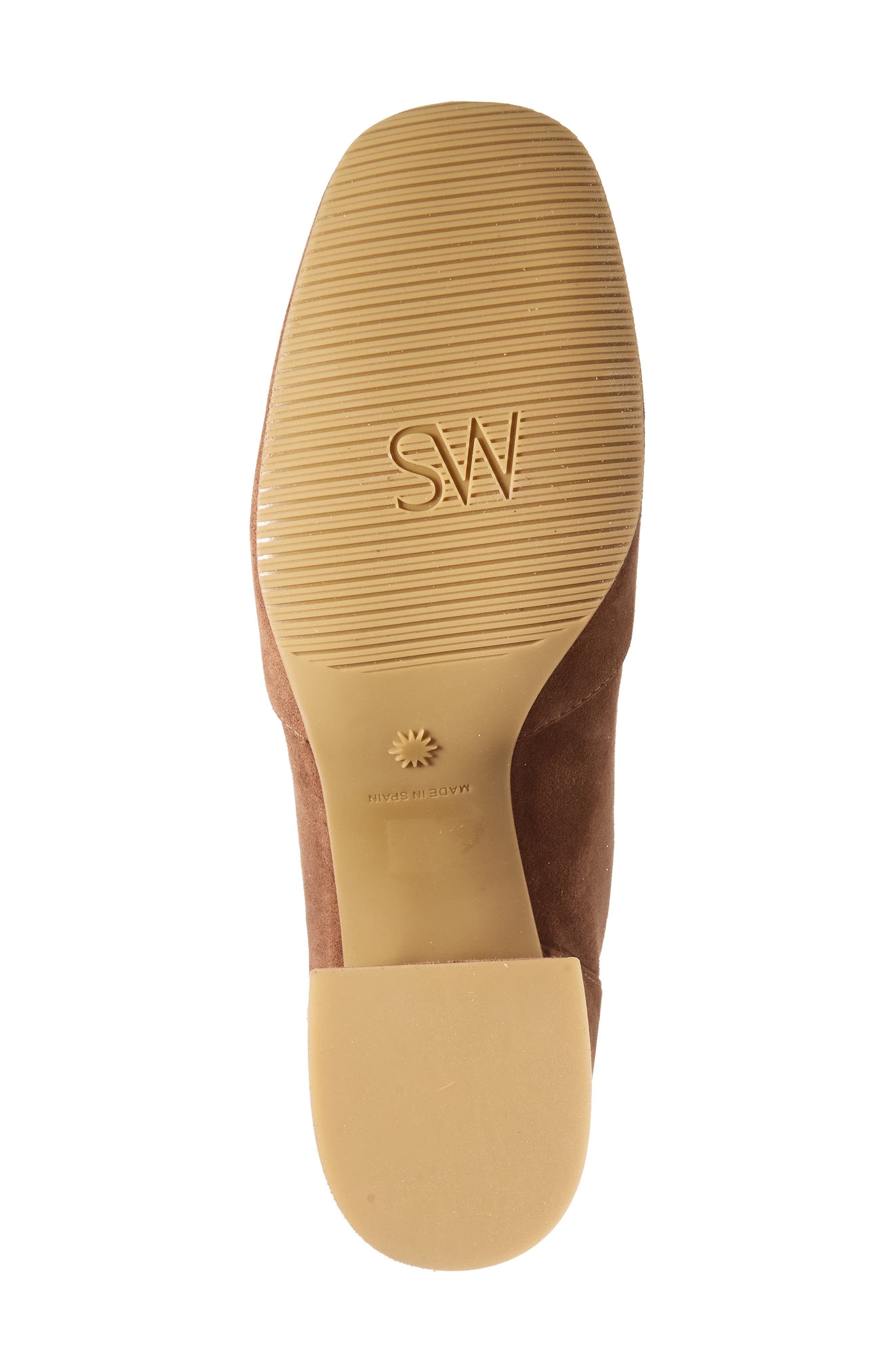 Stuart Weitzman Sleek 60 Sock Bootie, Alternate, color, Cappucino