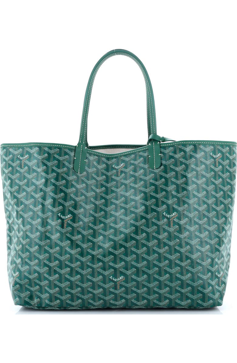 Pre-Owned Goyard Saint Louis Tote Coated Canvas PM, Alternate, color, Green