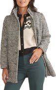 Marine Layer Stephanie Herringbone Cocoon Coat