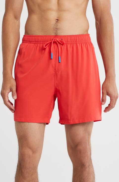 Water Repellent Stretch Volley Swim Trunks