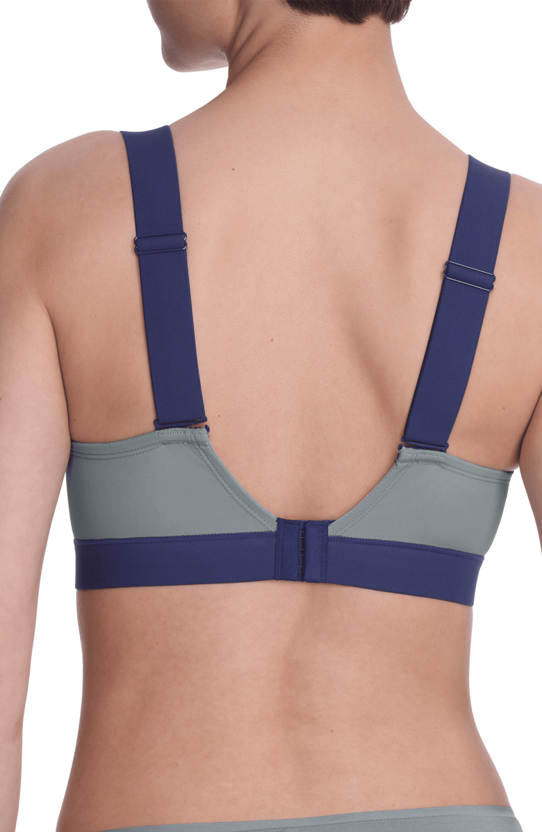 Natori Dynamic Convertible Contour Sports Bra, Alternate, color, Seaglass/Ink