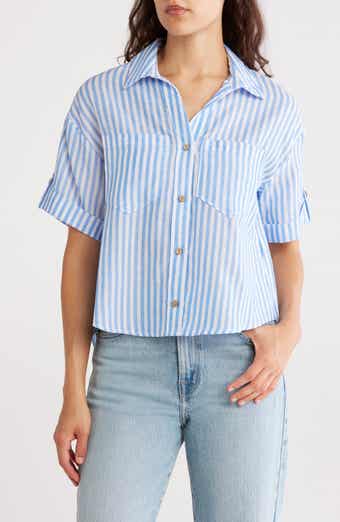 JASON WU Stripe Camp Shirt