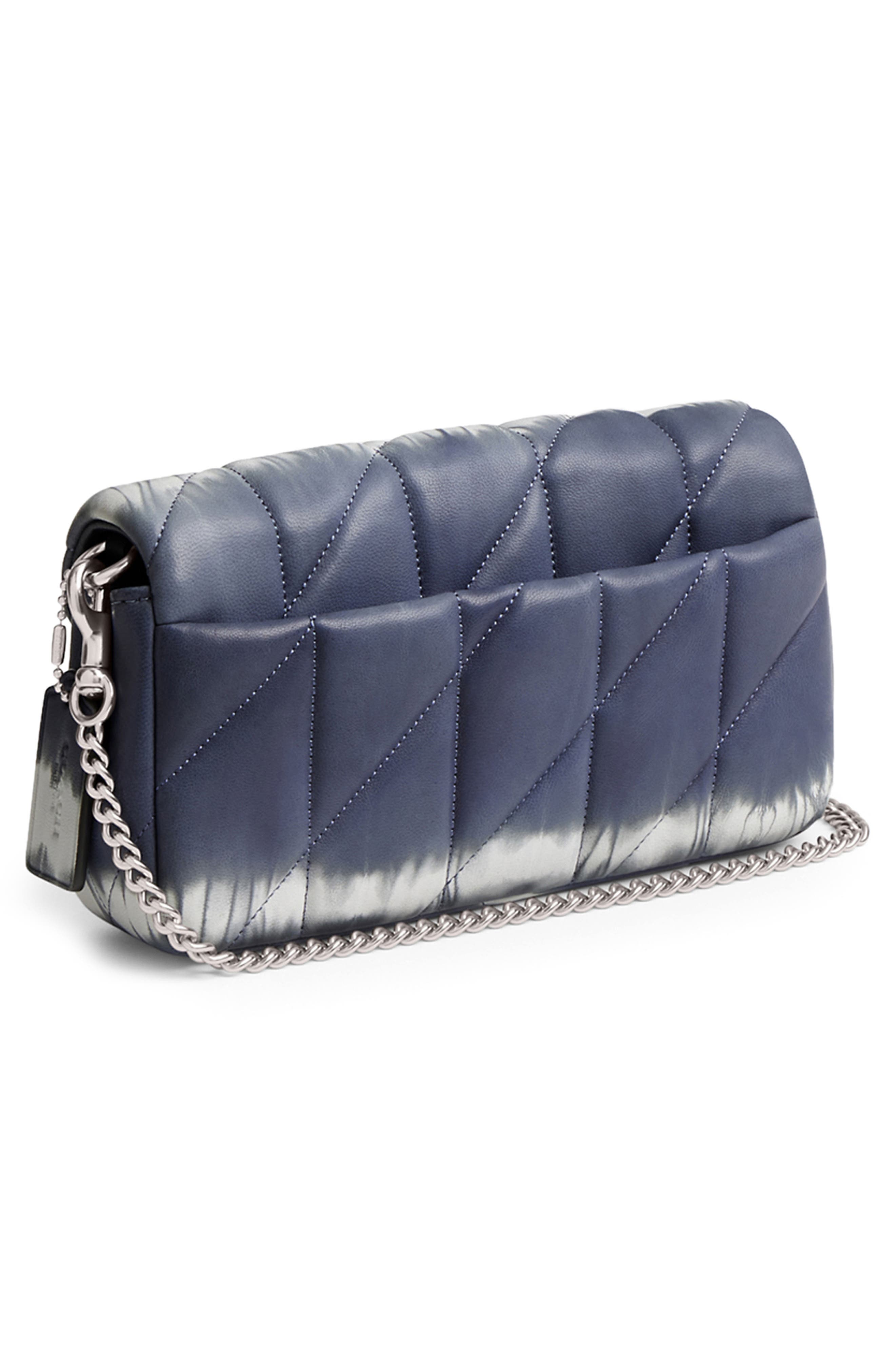 COACH Tabby Quilted Tie Dye Leather Wristlet, Alternate, color, 