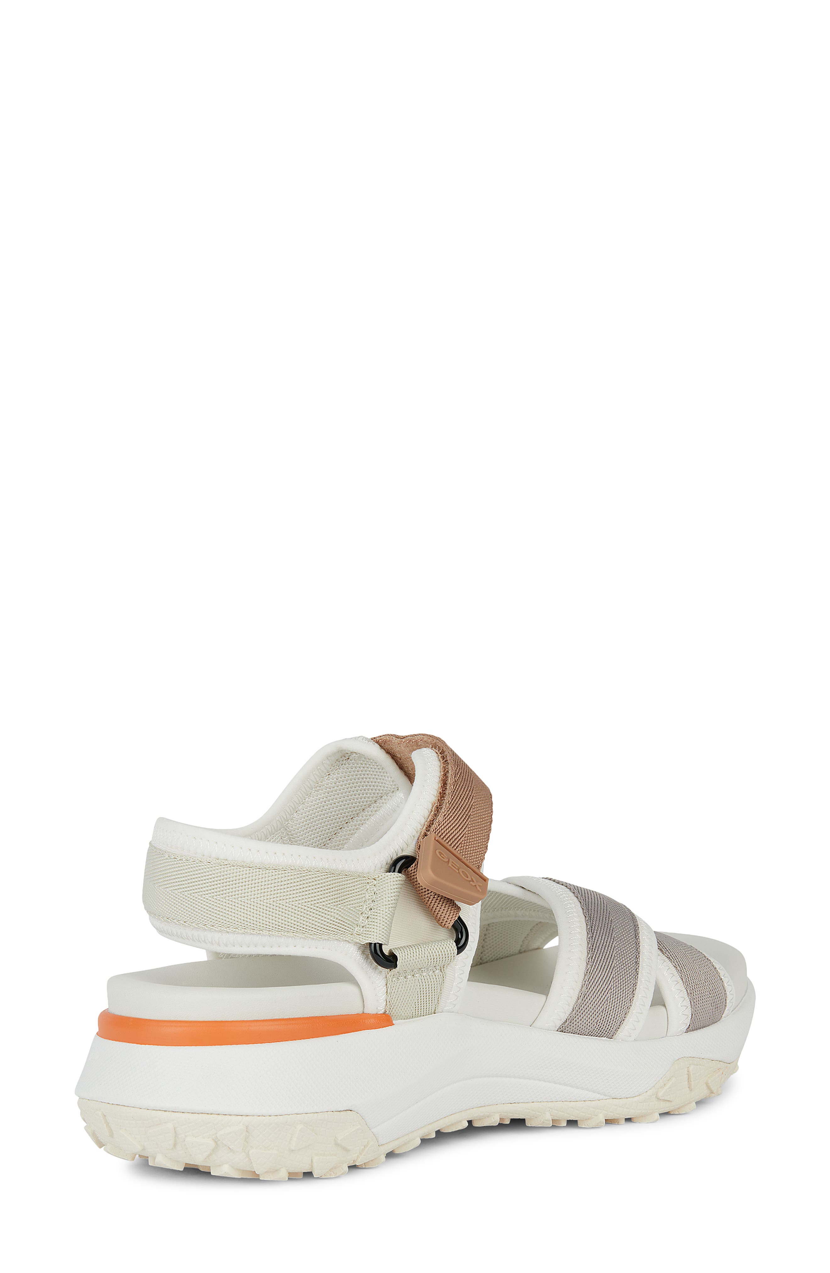 Sorapis Grip Sandal, Alternate, color, WHITE/ GREY
