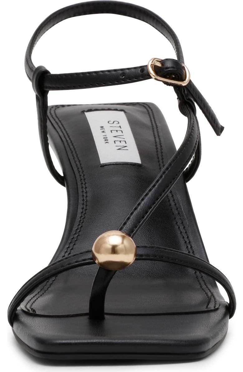 Steven New York Tamila Sandal, Alternate, color, Black