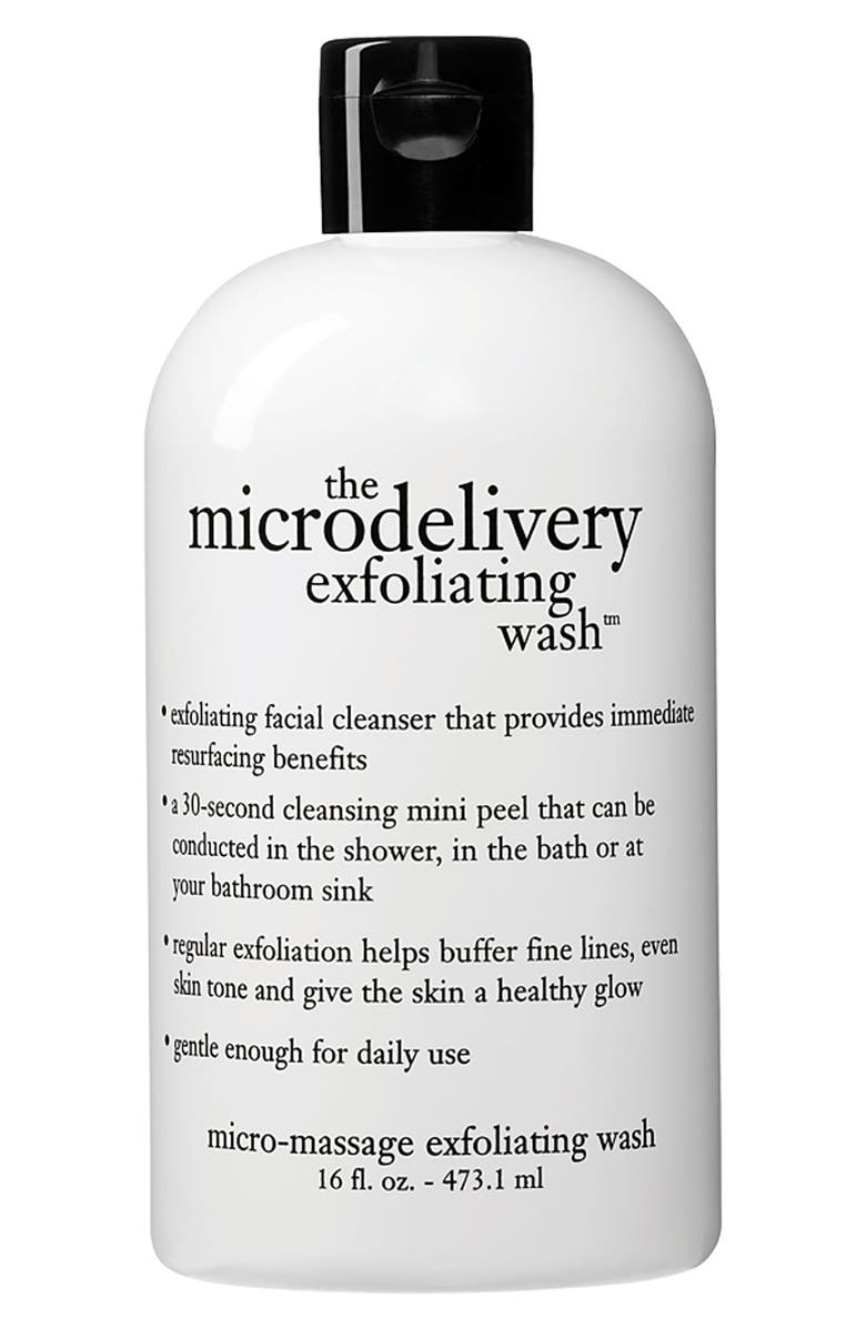 philosophy 'the microdelivery' exfoliating wash, Main, color, 