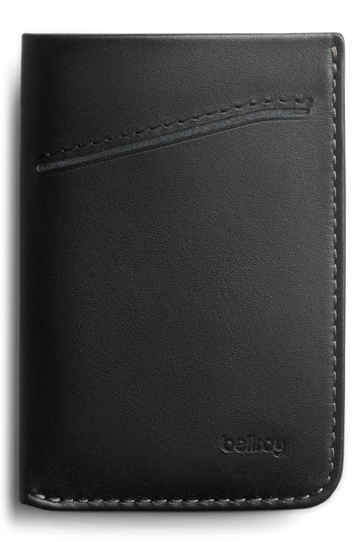 Bellroy Leather Card Sleeve In Black