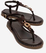 Forever & Always Shoes Tiana Leather Buckled Sandal