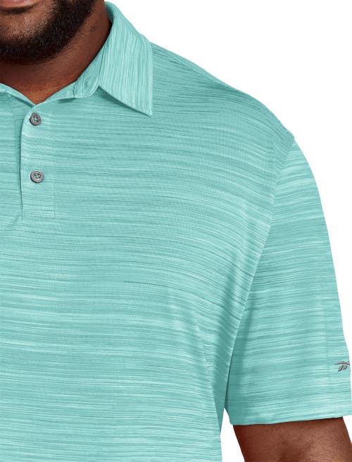 Reebok Big & Tall Performance Space-dyed Polo Shirt