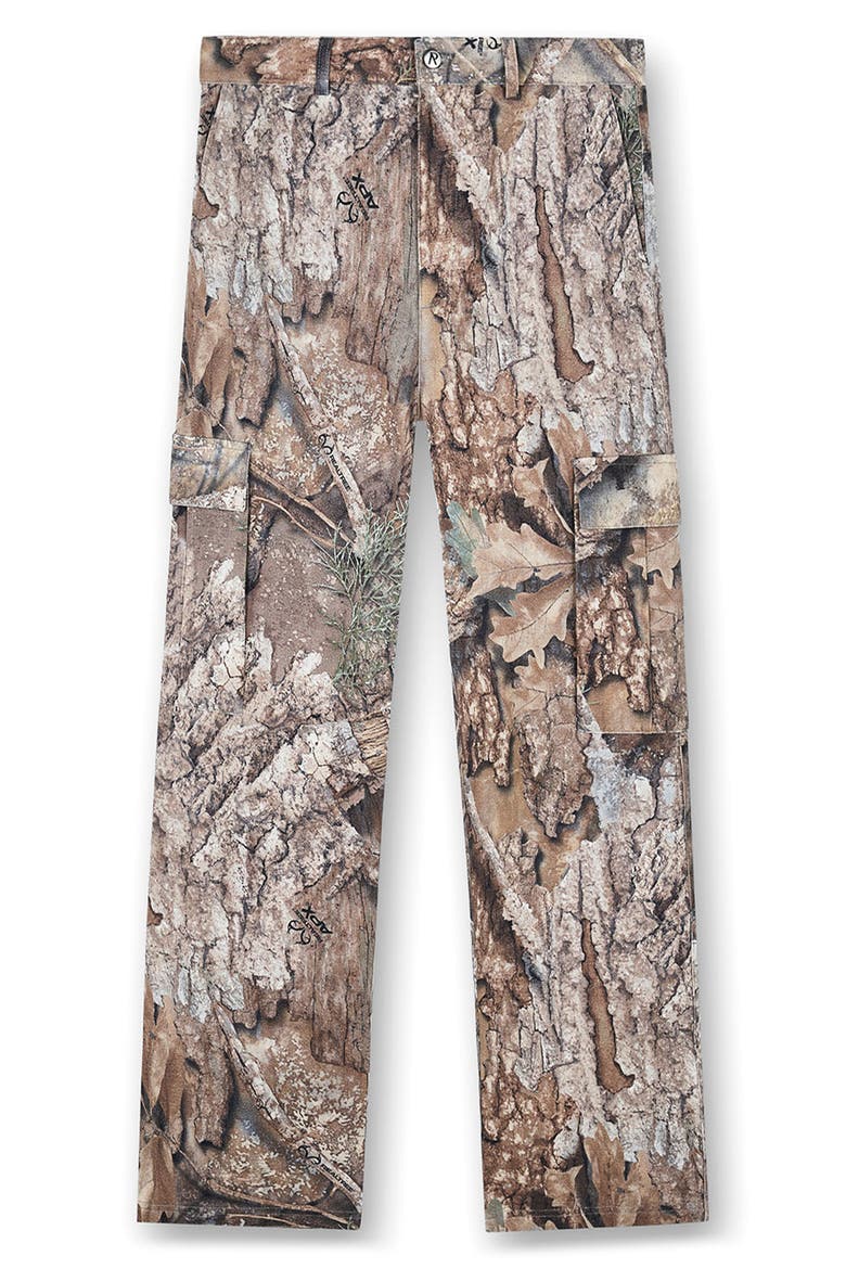x Realtree Camo Print Cargo Pants, Alternate, color, CAMO