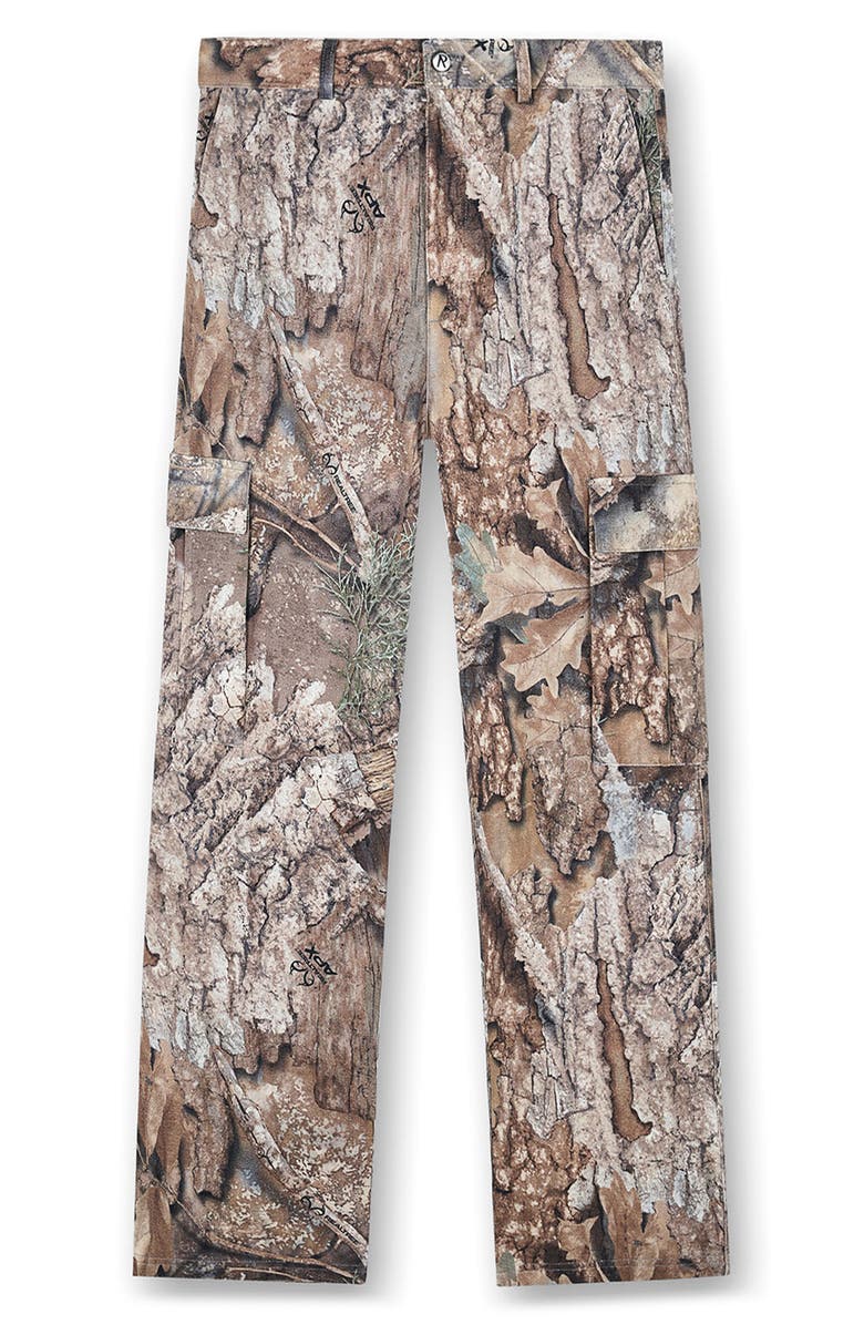 Represent x Realtree Camo Print Cargo Pants, Alternate, color, Camo
