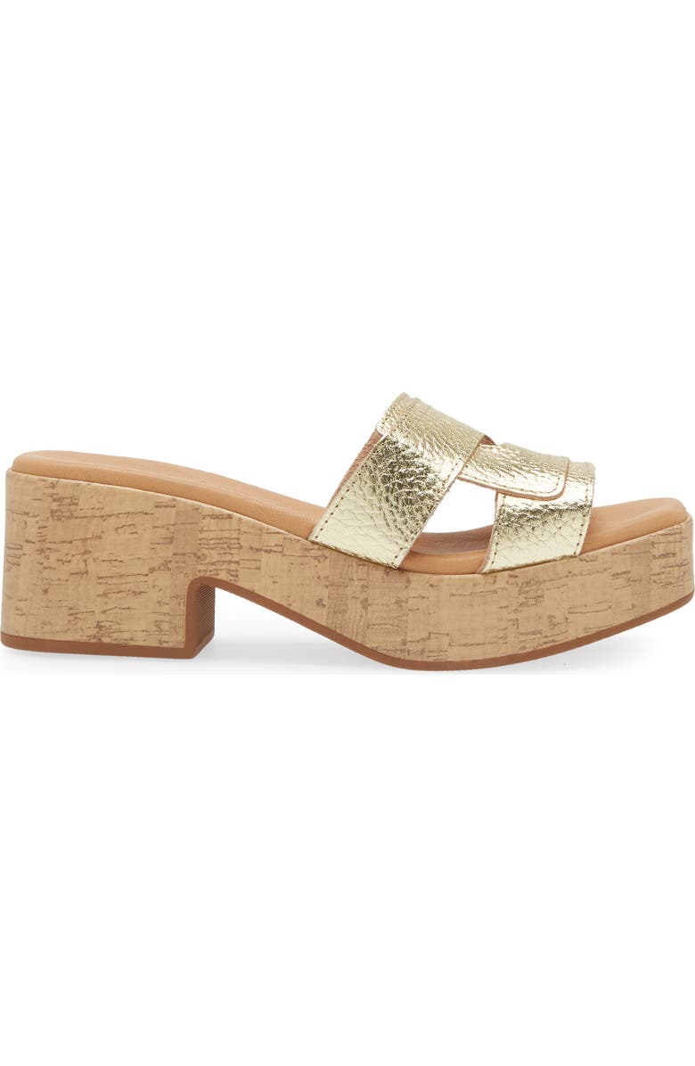 Cordani Marley Platform Slide Sandal, Alternate, color, Platino