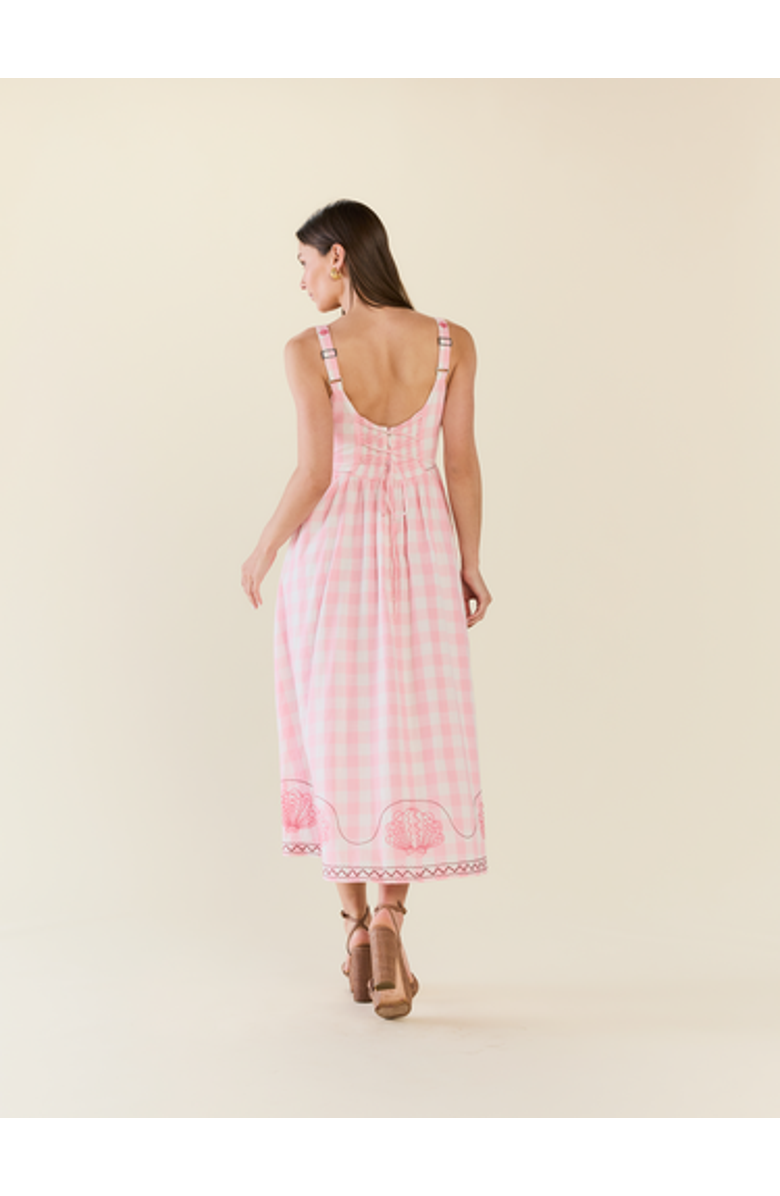 Eddy Charli Dress x Charli Evans, Alternate, color, Pink Sands Gingham
