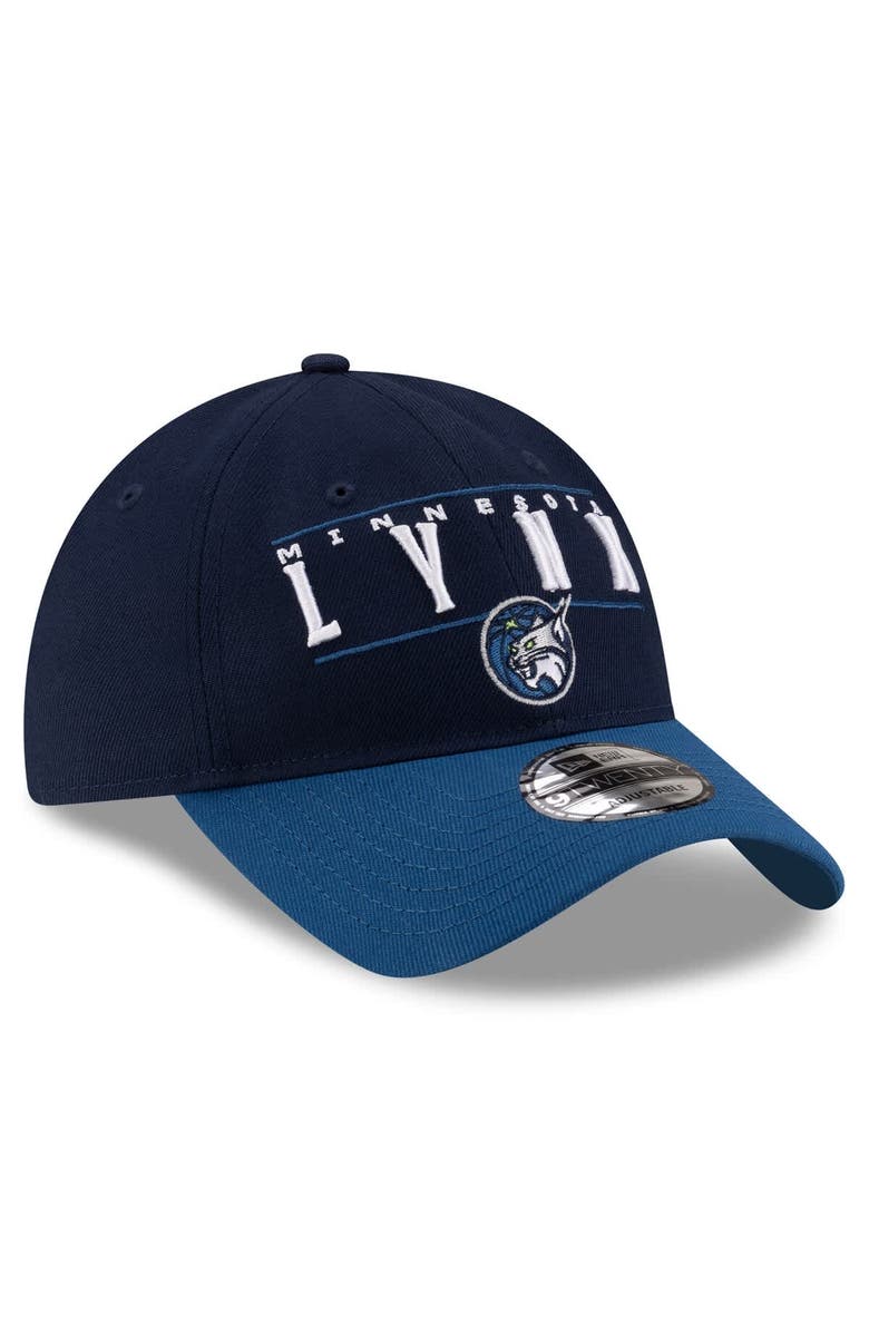 New Era Unisex New Era Navy/Blue Minnesota Lynx 2025 WNBA Draft 9TWENTY Adjustable Hat, Alternate, color, 